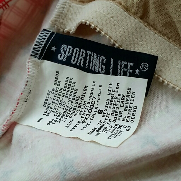 Sporting life red checkers with blue stars swimsui - Picture 5 of 5